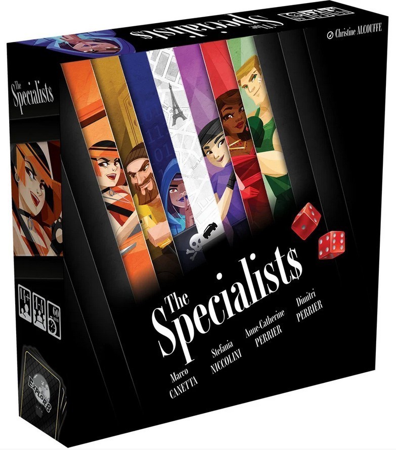 The Specialists jeu de société d'ambiance et de réflexion pour passionnés de casse du siècle