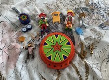 Playmobil 4231 Zirkus Zirkus Clown Band mit Schimpanse gebraucht