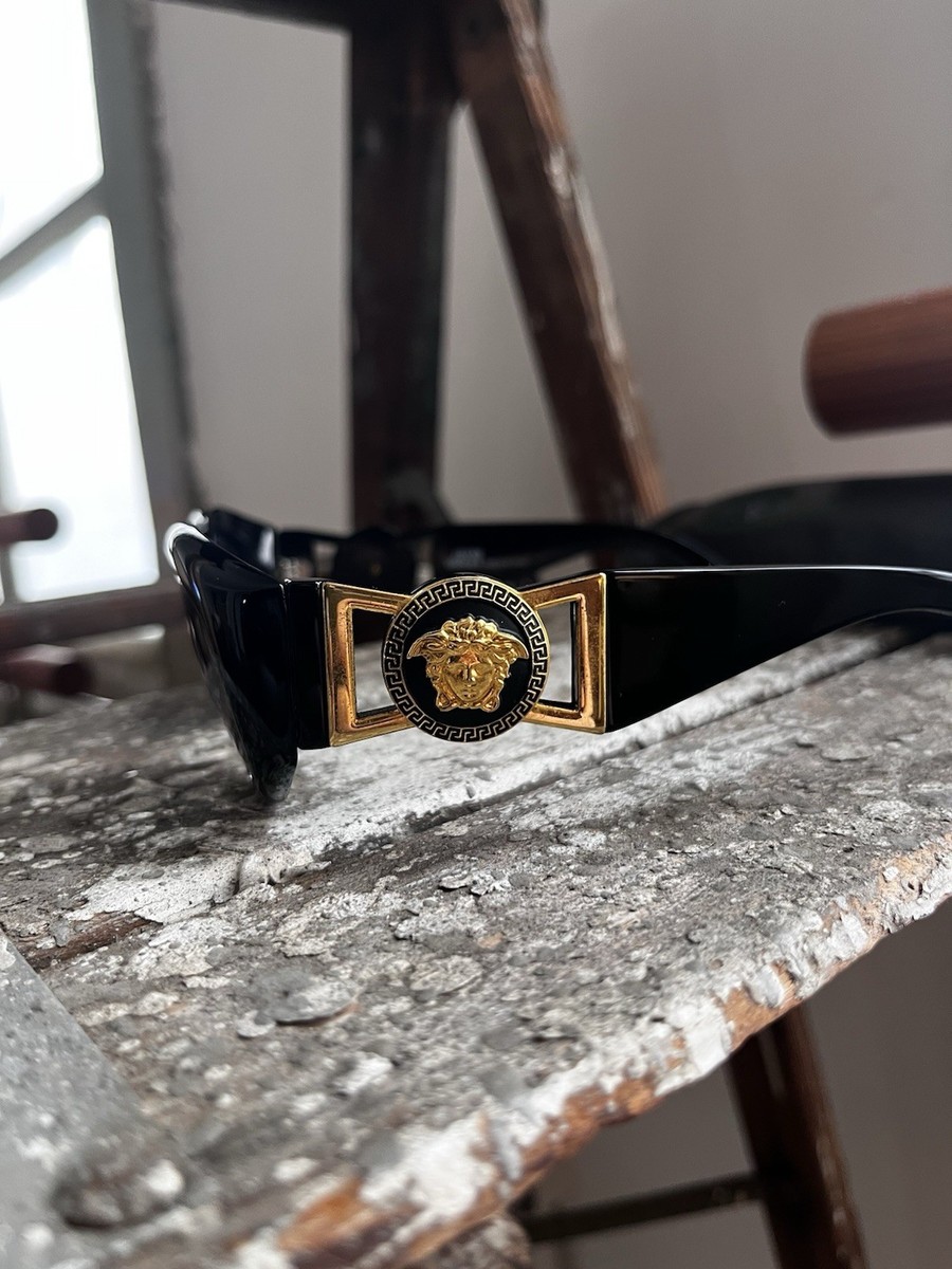 GIANNI VERSACE MOD 424/M COL852 BK Sunglasses - WITH LEATHER CASE