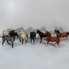 Vintage Breyer Stablemates Horse Figurine Lot 1975 Model Horses Collectible READ