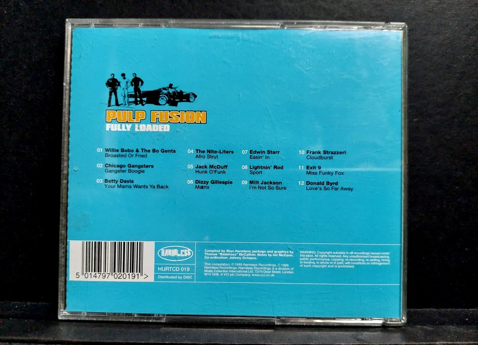 PULP FUSION 4 - Original 1970's Ghetto Jazz & Funk Classics - CD → Sehr gut - Bild 3 von 4