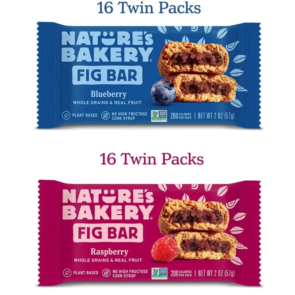 Nature's Bakery Fig Bars, Variety Pack, 2 oz., 32 ct. FREE SHIPPING - Image 2 of 4