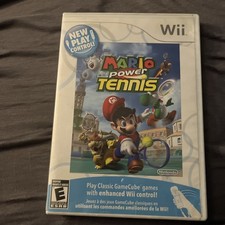 Mario Power Tennis (New Play Control) - Nintendo Wii CIB