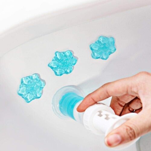 Toilet Bowl Cleaner Gel | Fresh Flower Toilet Gel Stamp | Stops Limescale and... - Picture 3 of 8