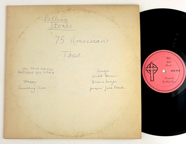 Download Rolling Stones 2 LP WINTER TOUR 1973 TMOQ ALL MEAT MUSIC Splatter Splash Vinyl! | eBay