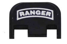 Ranger Engraved Slide Back Plate Aluminum Made USA for Glock G42