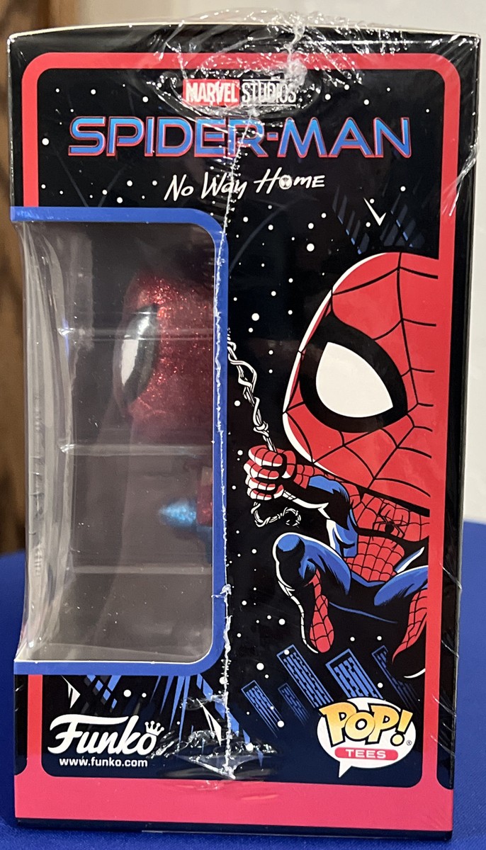 セール　FUNKO POP! スパイダーマン　ダイアモンド限定Tシャツセット版 Funko Pop & Tee Marvel Spider-Man No Way Home Diamond Target