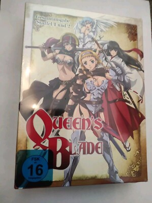 Queen´s Blade DVD , Gesamtausgabe , Staffel 1+2 , Anime , Neu , Ovp , FSK 16
