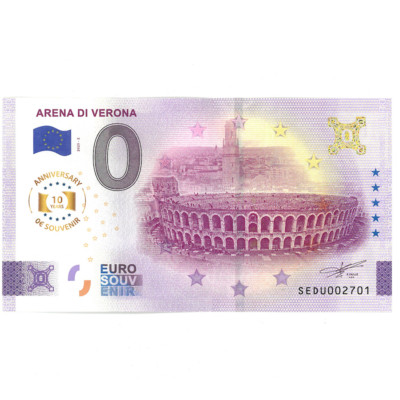 0 Euro Biljet Itali&euml; 2021 - Arena Di Verona 134 Veronafil - Theo Peters