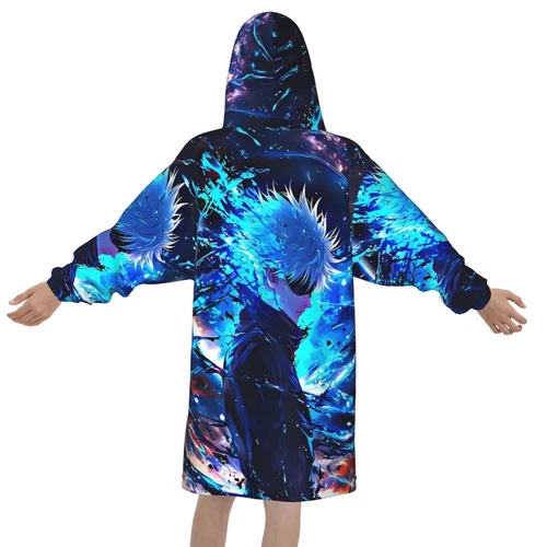 Jujutsu Satoru Gojo Oversized Blanket Hoodie