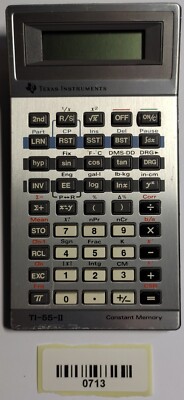 0713 Taschenrechner Texas Instruments TI-55-II