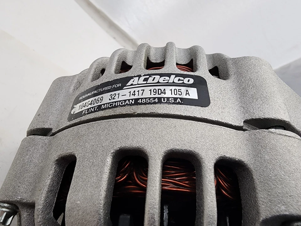 Remanufactured OEM Alternator ACDelco 321-1417 GM 10464069 - Image 2 of 4