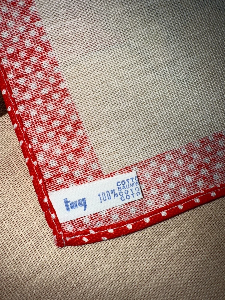 Torchon vintage prénom Thérèse  pur coton 69 cm x 49 cm - Photo 4/4