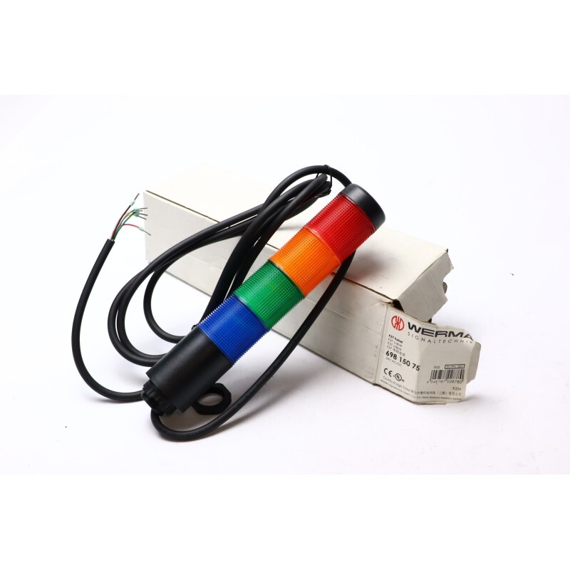 WERMA 698 150 75 Colonne de signalisation 24V Old stock (B1272)