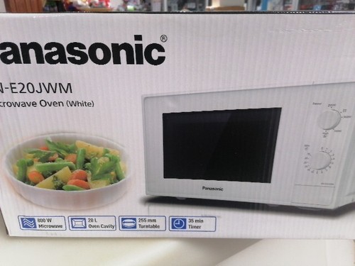Forno microonde Panasonic NN-E20JWMEPG potenza 800W capacita 20 Litri white bia - Foto 3 di 7