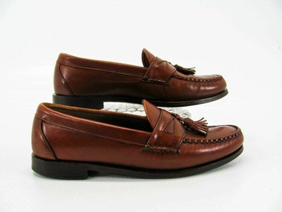Allen Edmonds Shoes Maxfield Brown Mens 9.5 D Leather USA Tassel Loafers READ Allen Edmonds MAXFIELD Men main image 3