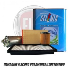 KIT TAGLIANDO 4 LT 5W40+3 FILTRI FIAT Punto II (188) 1.2 8V GPL/LPG Dal 2005>