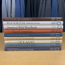 Vintage America's Natural Beauty National Geographic Society 9 Book Lot