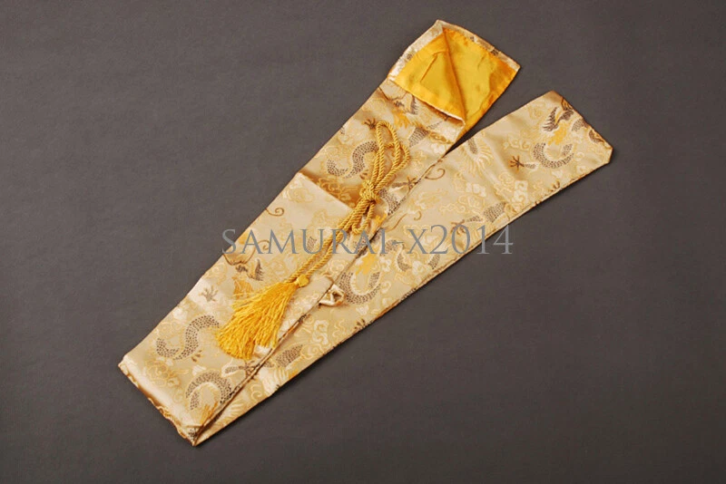 для хранения японского самурайского меча катана китайский дракон шелковая сумка 127 см - Изображение 3 из 3