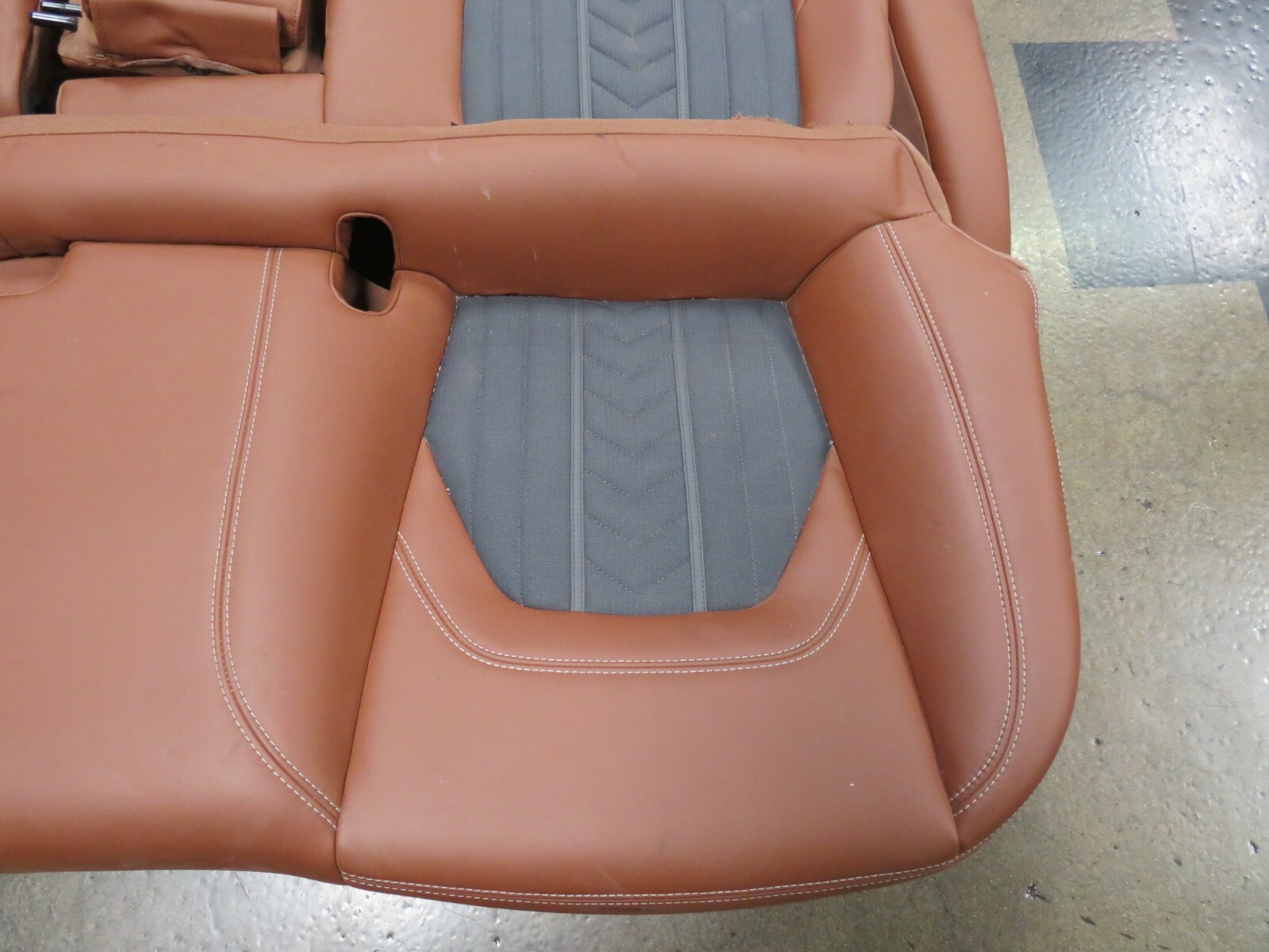 Maserati Quattroporte, Complete Rear Seat, Black/Brown, Used