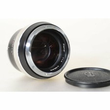 Zeiss-Ikon Planar 1.4/55 Black Contarex Mount - 55mm F/1.4 Lens - Bright