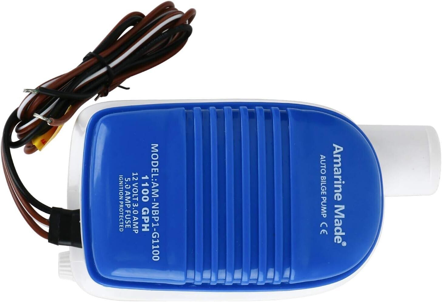 12v 1100gph Automatic Submersible Boat Bilge Water Pump with A Float Switch