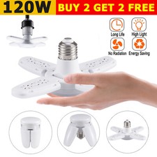 E27 LED Garage Light Bulb 28W Deformable Ceil...