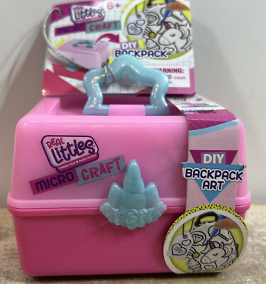 2023 Real Littles Micro Craft DIY Mini *Backpack* Kids Art New