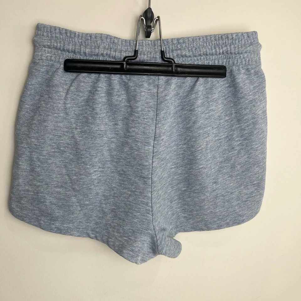 Pantalones Cortos Para Mujer H&M Basics Azul Algodón Talla Pequeña Cómodos Bolsillos Informales Foto 3 de 4
