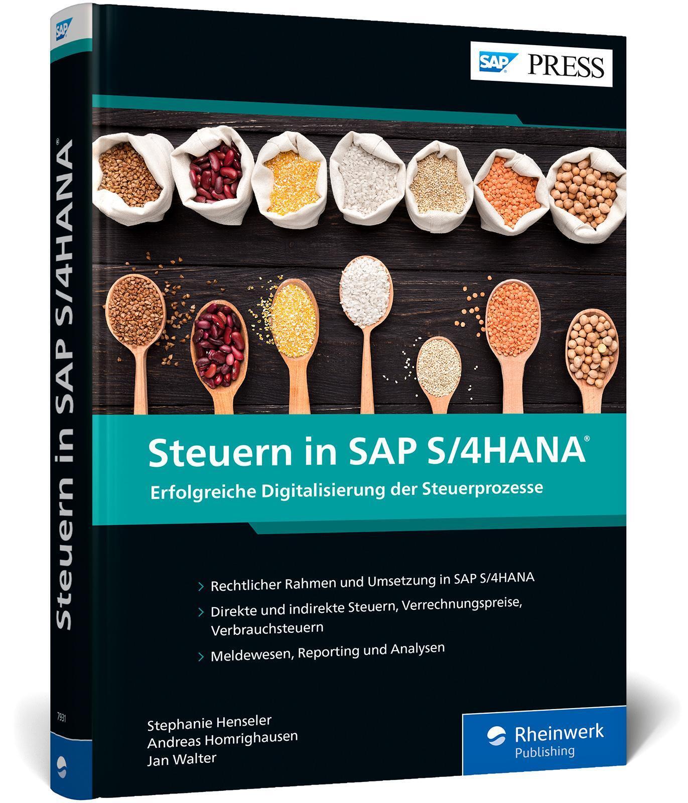 Thumbnail - Steuern In Sap S/4hana Stephanie Henseler (u. A.) Buch Sap Press 452