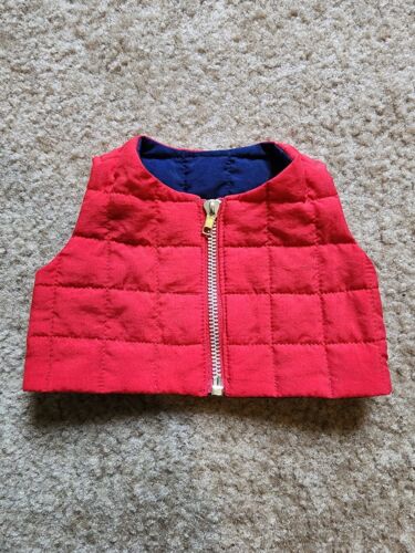 AMERICAN GIRL Today Vintage (2000) Urban Outfit QUILTED REVERSIBLE VEST