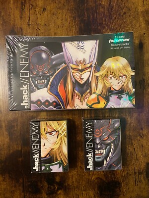 .Hack Enemies Trading Card Game Isolation Bundle - booster box and 2 decks new