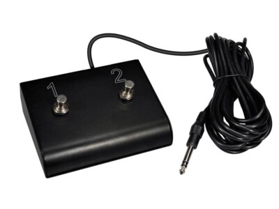 Boston GFS-2 Fußschalter 2-fach Marshall style, mit 3m Kabel, Stereo Klinke