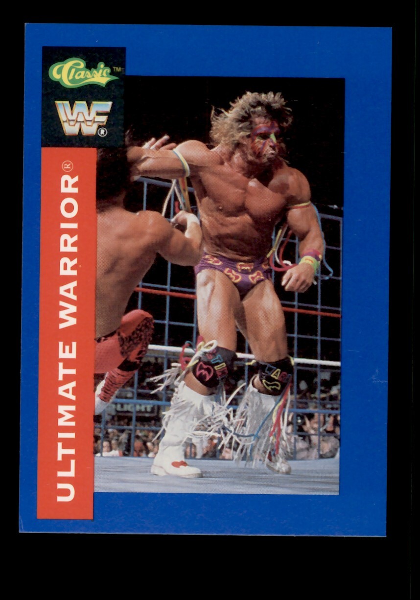 1991 CLASSIC WWF #114 ULTIMATE WARRIOR WRESTLING