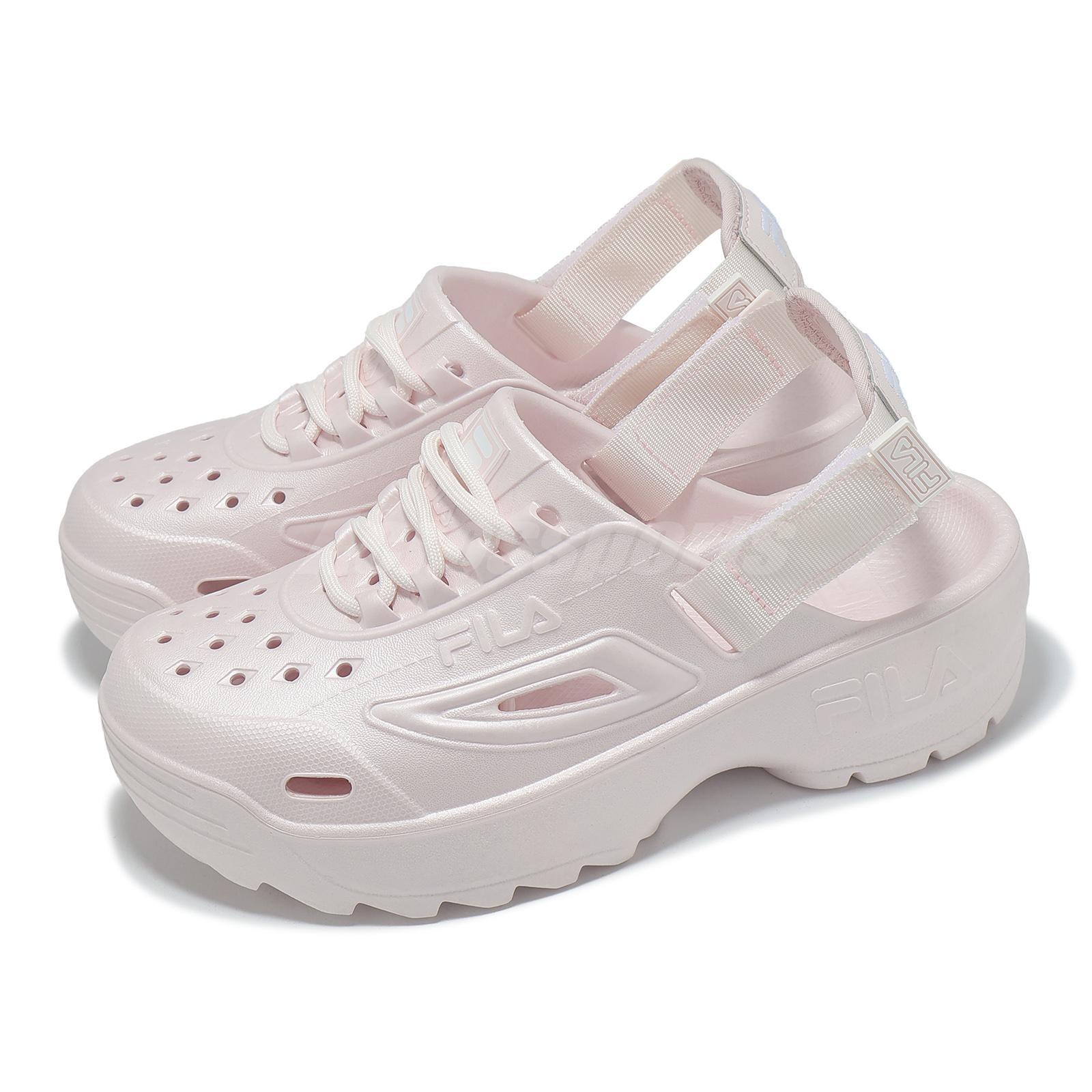 Fila Subversion Pink Men Unisex Slip On Casual Lifestyle Strap Sandal