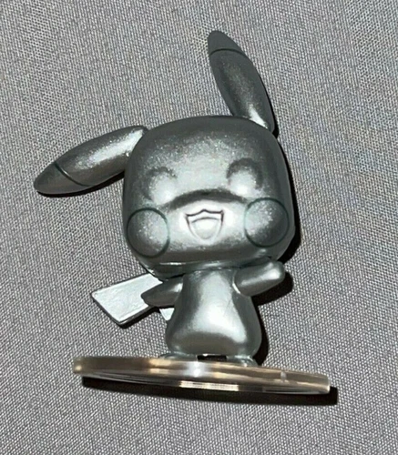 Funko POCKET POP - Pokemon: Pikachu Waving METALLIC Silver - 2021 Holiday Advent