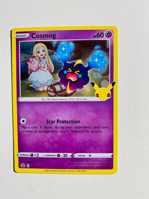 cosmog pokemon card price 099/236 - (Reverse Holo) except damage Cosmog (Reverse) 014/028 S8a 25th