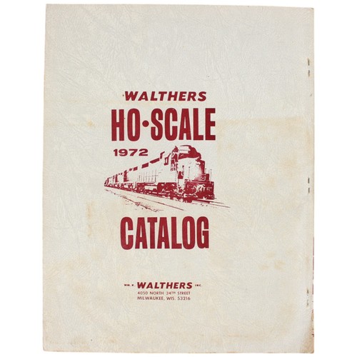Vintage Model Train WALTHERS HO-SCALE Catalog 1972 Scale Miniatures Summer Ed. - Picture 5 of 5
