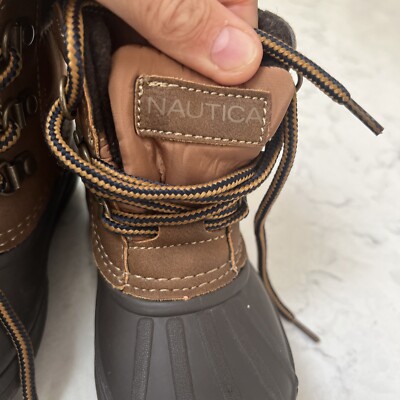 Nautica Brown rain/snow boot s-l400.jpg main image 3