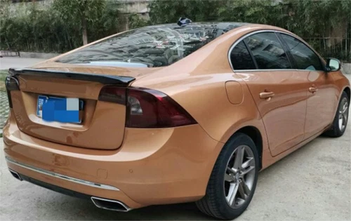 ABS Factory Style Rear Trunk Spoiler Wing For 2011-2019 VOLVO S60 Sedan Unpaint - Picture 7 of 10