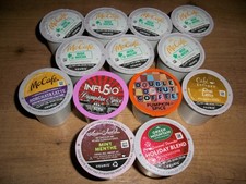 Variety of 13 K-cups includes 7 Limited Edition McCafe Irish Mocha and More.....