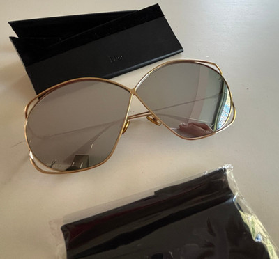 NEU ORIGINAL Christian Dior Sonnenbrille Damen, gold, STELLAIRE 2 col. 83I 0T