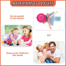 16 Pieces Mini Hats for Crafts - 12 Colors Doll Miniature Formal Small Fabric Or