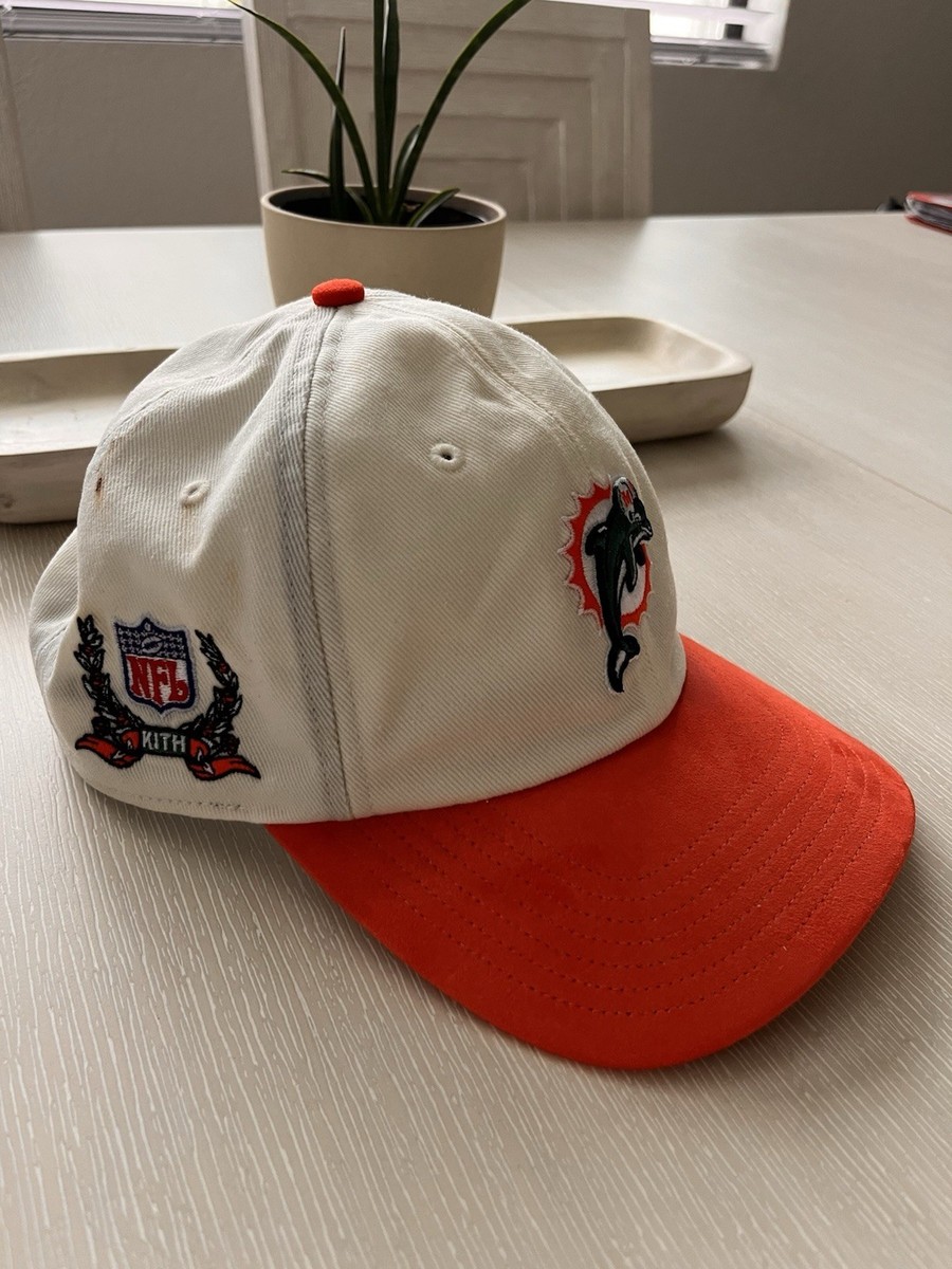 Kith ✖️47 NFLマイアミドルフィンズフランチャイズLSキャップ Kith