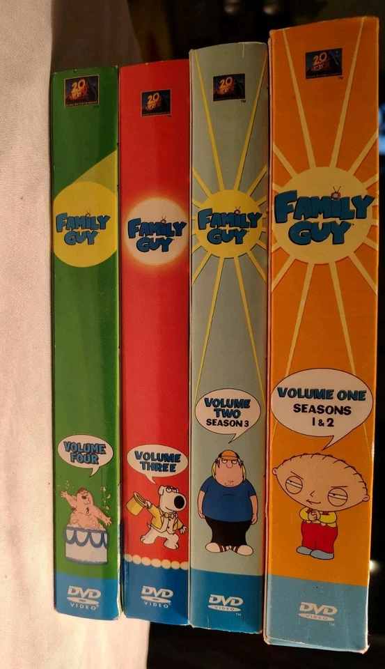 FAMILY GUY TV SHOW: Complete Box Set DVDs Volumes 1 - 4 TESTED - Image 2 of 4