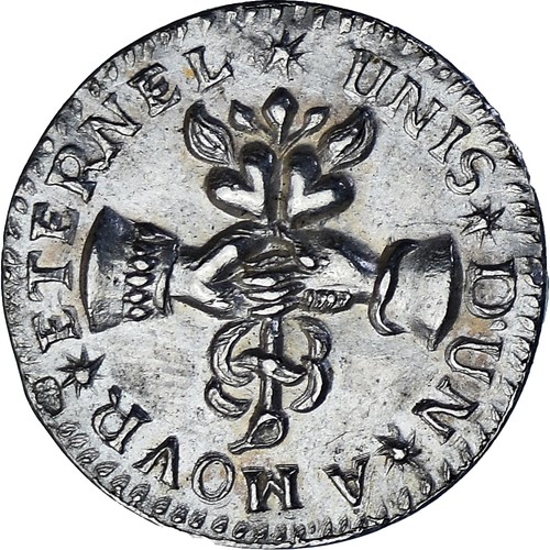 [#346598] Frankrijk, Denier à épouser, Collection Térisse, PR, Zilver, Terisse:D - Afbeelding 1 van 2