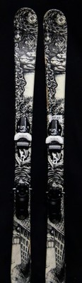 K2 twin tip SKIS SIZE 125 CM WITH NEW TYROLIA BINDINGS