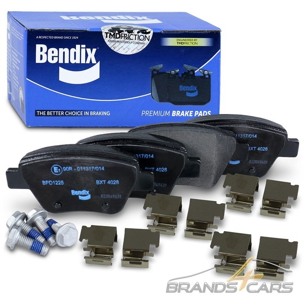 Bendix BremsbelÄGe Hinten FÜR Audi A1 A3 Seat Leon Skoda Octavia 2 VW Golf 6-image