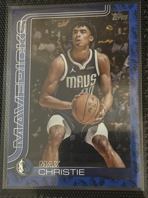 2025-26 Topps Max Christie Team Color Border Logo Variation, SSP & Case Hit! 