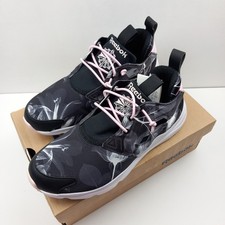 Image of Reebok Classic Women's Furylite Floral Graphic Trainers UK5 Black/White/Pink
